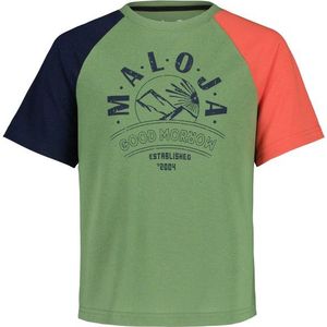 Maloja Kids PapaverB Sportshirt (Kinderen |groen)
