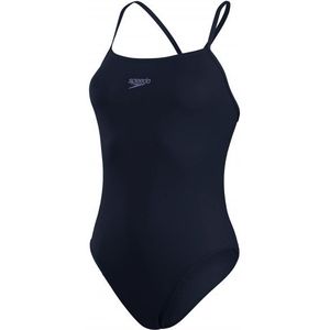 Speedo Womens Eco Endurance+ Thinstrap 1 Piece Badpak (Dames |blauw)