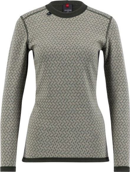 Ulvang Womens Comfort 200 Round Neck Merino-ondergoed (Dames |grijs)