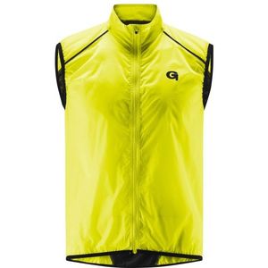 Gonso - Neon Vest - Fietsbodywarmer - Geel - 100% Polyester - Stretch, Winddicht