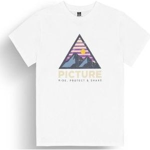 Picture - Authentic Tee - T-shirt - Wit