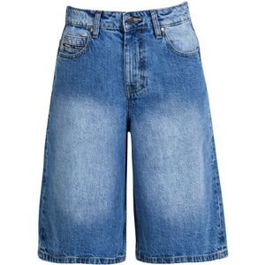 Reell Womens Women Sienna Baggy Short Short (Dames |blauw)