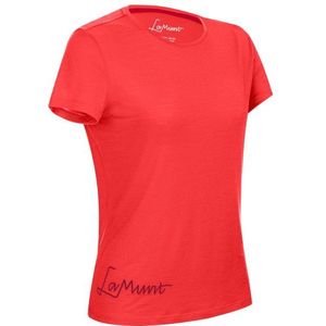 LaMunt Womens Alexandra Logo Tee Sportshirt (Dames |rood)