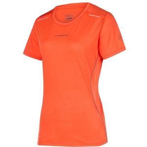 La Sportiva Womens Tracer T-Shirt Hardloopshirt (Dames |rood)