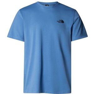 The North Face S/S Simple Dome Tee T-shirt (Heren |blauw)