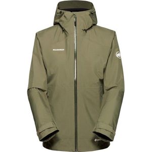 Mammut Womens Convey Tour HS Hooded Jacket Hardshelljas (Dames |olijfgroen |waterdicht)