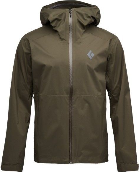 Black Diamond - Fineline Stretch Shell - Regenjas - Bruin - Waterdicht