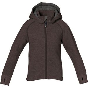 Isbjörn Kids Shaun Hoodie Wollen vest (Kinderen |grijs/bruin)