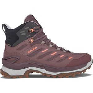 Lowa Womens Innovo GTX Mid Wandelschoenen (Dames |purper/bruin |waterdicht)