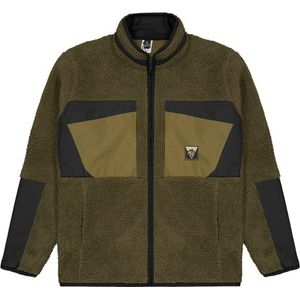 Picture Pmbton Zip Fleece Fleecevest (Heren |olijfgroen)