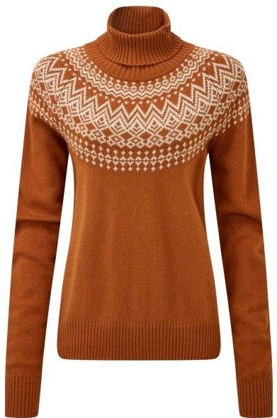 Sherpa - Camkilo Roll Neck - Trui - Bruin