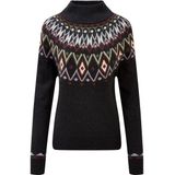 Sherpa - Indu Mock Neck - Trui - Zwart