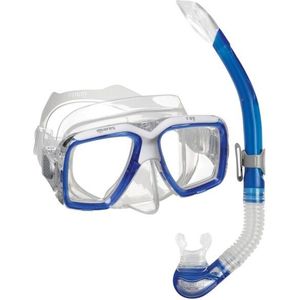 Mares Combo Ray Snorkelset (blauw/ clear)