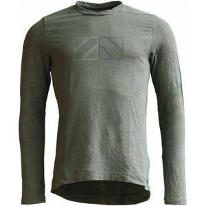 Zimtstern Ecoflowz Shirt L/S Fietsshirt (Heren |olijfgroen)