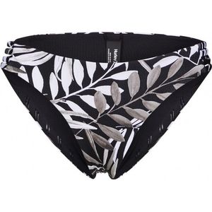 Hurley Womens Max Party Palm Mod Bottom Bikinibroekje (Dames |zwart)