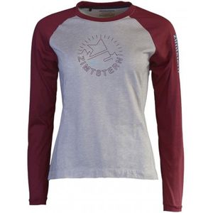 Zimtstern Womens Pureflowz Shirt L/S Fietsshirt (Dames |grijs)