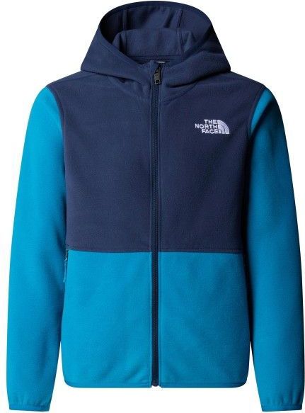 The North Face - Glacier - Fleece - Dusk Blue - Volledige Rits Voor Tieners