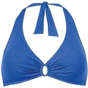 Lidea Womens The Core Bikini Top Neck Halter Bikinitop (Dames |blauw)