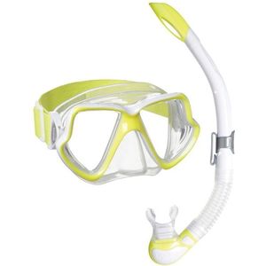 Mares Wahoo Neon Snorkelset (geel/ clear)