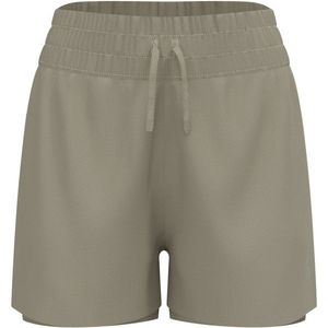 Odlo Womens Zeroweight 3 2-In-1 Short Hardloopshort (Dames |olijfgroen)