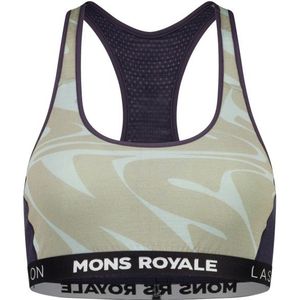 Mons Royale Womens Sierra Sports Bra Sportbeha (Dames |grijs)