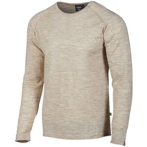 Ivanhoe of Sweden NLS Beech Crewneck Wollen trui (Heren |beige/grijs)