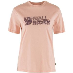 Fjällräven Womens Lush Logo T-Shirt T-shirt (Dames |roze)
