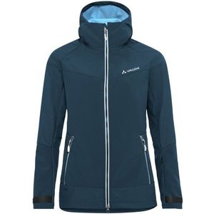 Vaude Womens All Year Elope Softshell Jacket Softshelljack (Dames |blauw)