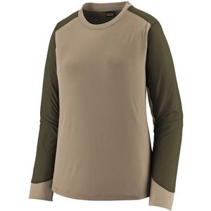 Patagonia Womens L/S Dirt Craft Jersey Sportshirt (Dames |beige)