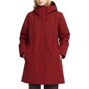 Selfhood Womens Parka Jacket Lange jas (Dames |rood)