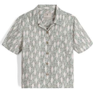 Royal Robbins Womens Camino Pucker S/S Blouse (Dames |grijs)