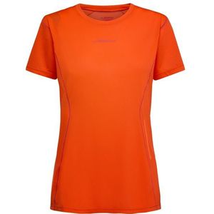 La Sportiva Womens Resolute T-Shirt Hardloopshirt (Dames |rood)