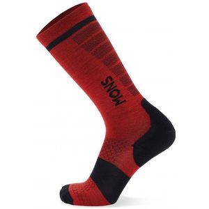 Mons Royale Pro Lite Merino Snow Sock Skisokken (rood)