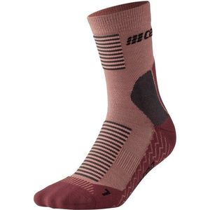 CEP Womens Cold Weather Compression Socks Mid Cut V2 Compressiesokken (Dames |bruin)