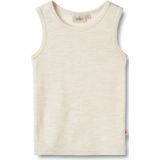 WHEAT - Iggy - Tanktop - Eggshell Melange - Van Zuivere Merinoswol