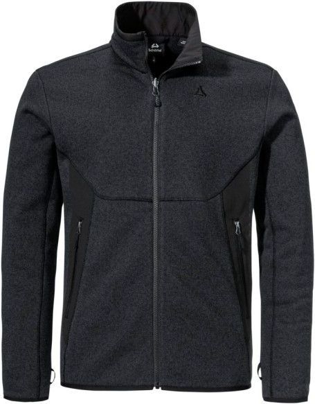Schöffel - CIRC Fleece - Fleecejack - Zwart - Lange Mouwen - Regular Fit