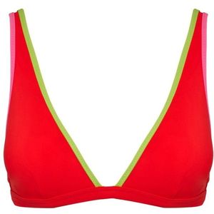 Banana Moon Womens Drino Mosaicolor Bikinitop (Dames |rood)