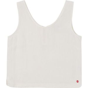 Amundsen Sports Womens Safari Linen Top Top (Dames |wit)
