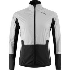 Löffler Jacket Worldcup REP Langlaufjas (Heren |grijs/zwart)