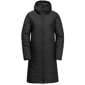 Jack Wolfskin Womens Deutzer Coat Lange jas (Dames |zwart)