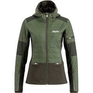 Swix Womens Horizon Jacket Langlaufjas (Dames |olijfgroen)
