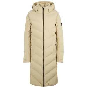 Ziener Womens Telse-Z Lange jas (Dames |beige |waterdicht)