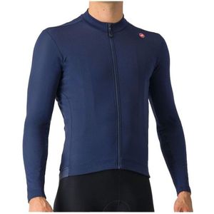 Castelli Espresso Thermal Jersey Fietsshirt (Heren |blauw)