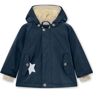 Unisex - Fleece Gevoerde Jas - Pruim - Voor Baby's