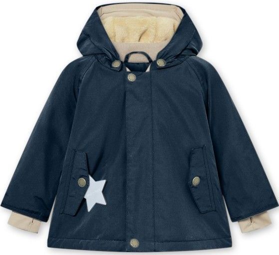 Unisex - Fleece Gevoerde Jas - Pruim - Voor Baby's