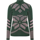 Kari Traa - Faith - Lange Mouwen - Basislaag - Oversized Rose-patroon