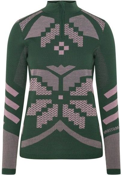 Kari Traa - Faith - Lange Mouwen - Basislaag - Oversized Rose-patroon