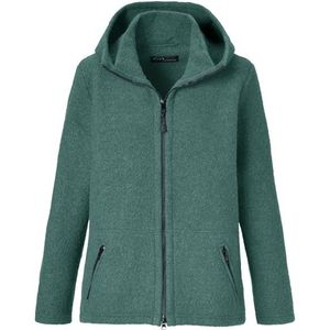 Mufflon Womens Nele Wollen vest (Dames |turkoois)