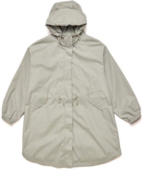 Mazine - Women's Light Parka - Lange Jas - Grijs - Winddicht, Recycled Fabric