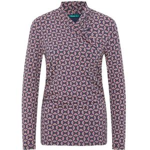 Tranquillo Womens Feminines Ecovero-Shirt Longsleeve (Dames |purper)